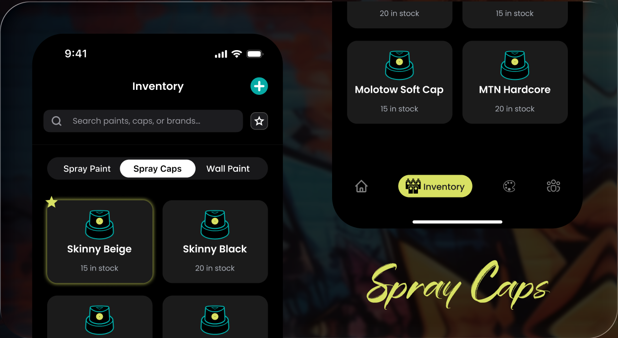 Armed-One spray caps inventory